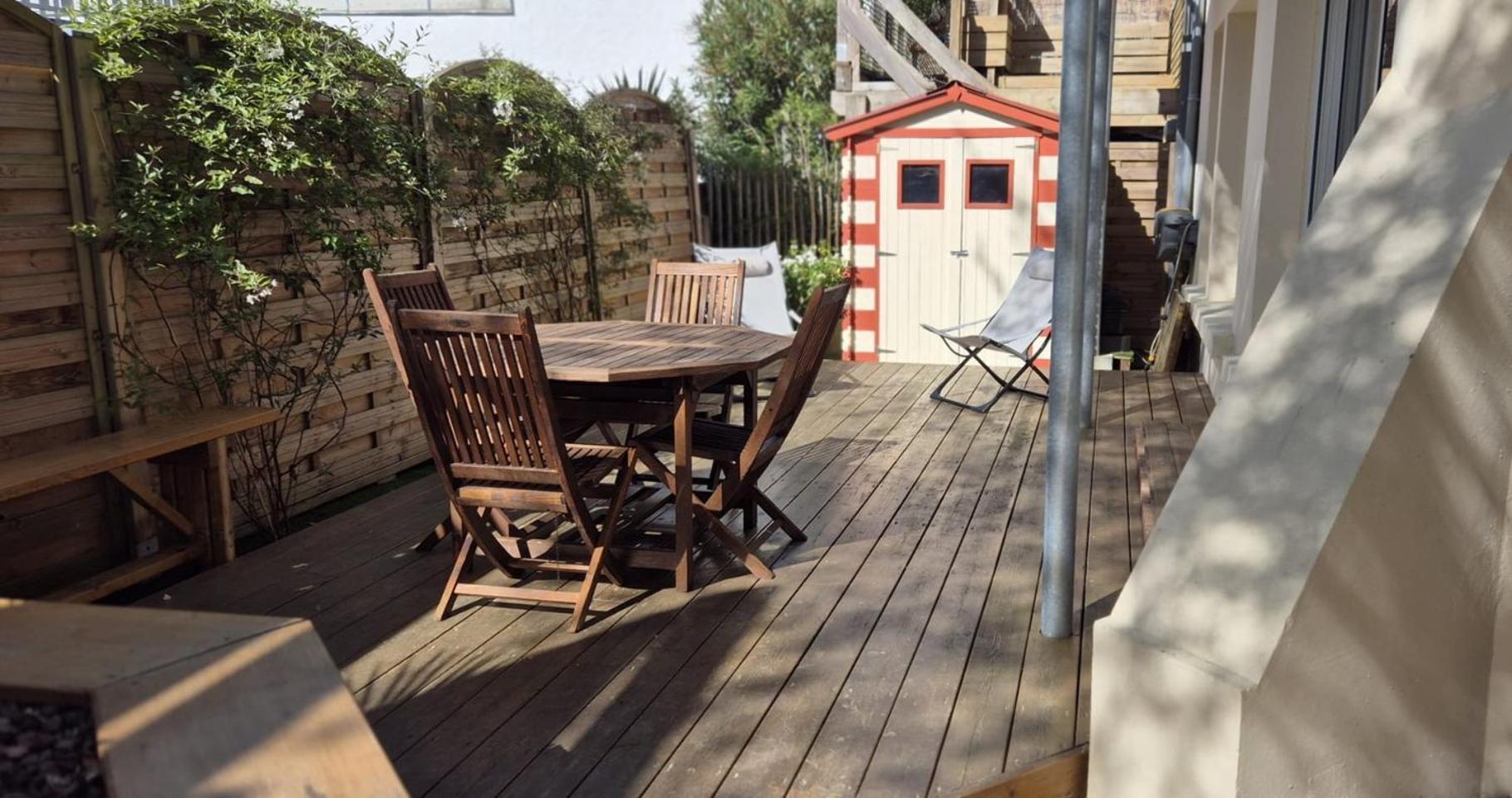 3 Pieces Avec Terrasse Arboree อาร์กาชง ภายนอก รูปภาพ